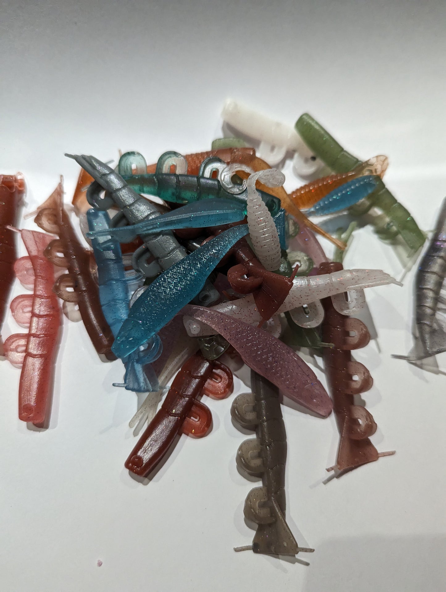 Soft Plastic Prawn Lures - 5 pack - 7cm